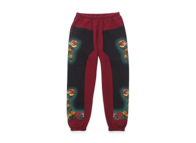 Supreme Jean Paul Gaultier Floral Print Sweatpant "Red"