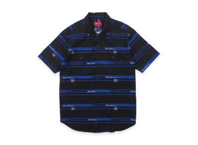 Supreme Striped Racing Work Shirt (18FW) "Black"