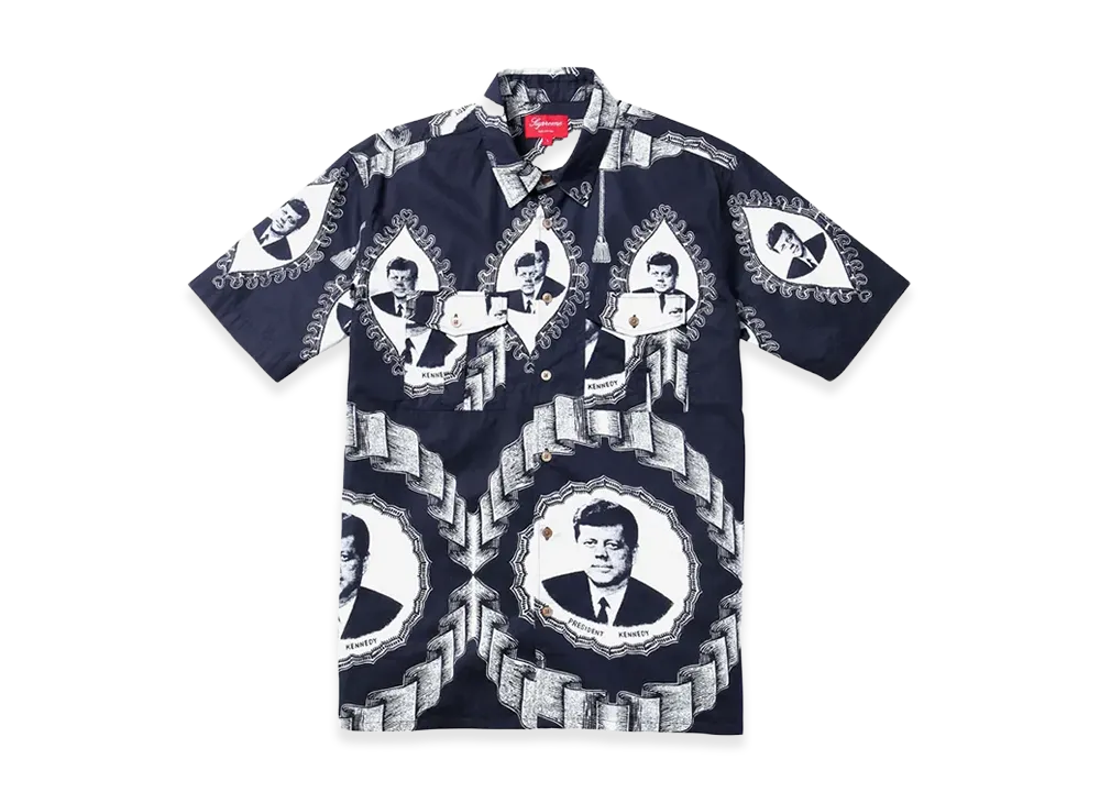 Supreme Kennedy Shirt (13SS) "Navy"