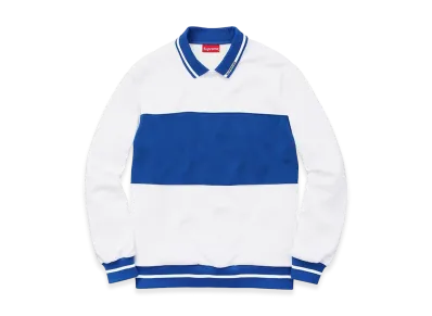 Supreme Polo Crewneck (15FW) "White"