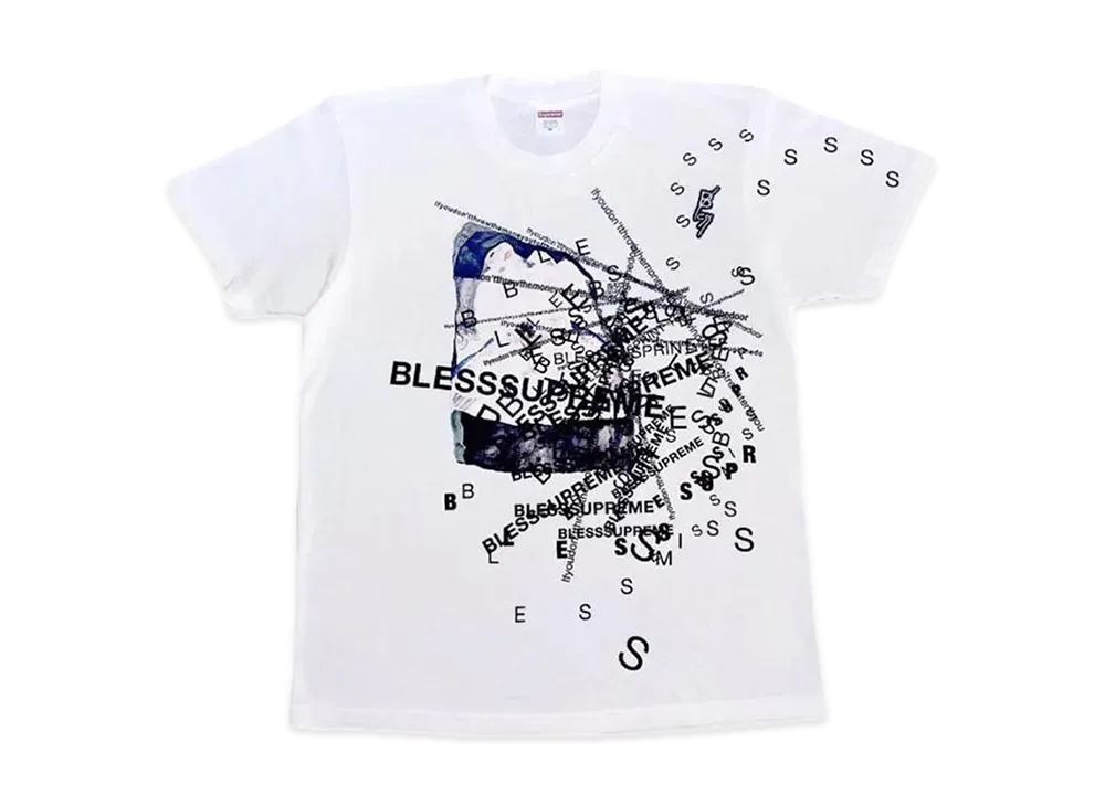 supreme x bless service tシャツ - メルカリ