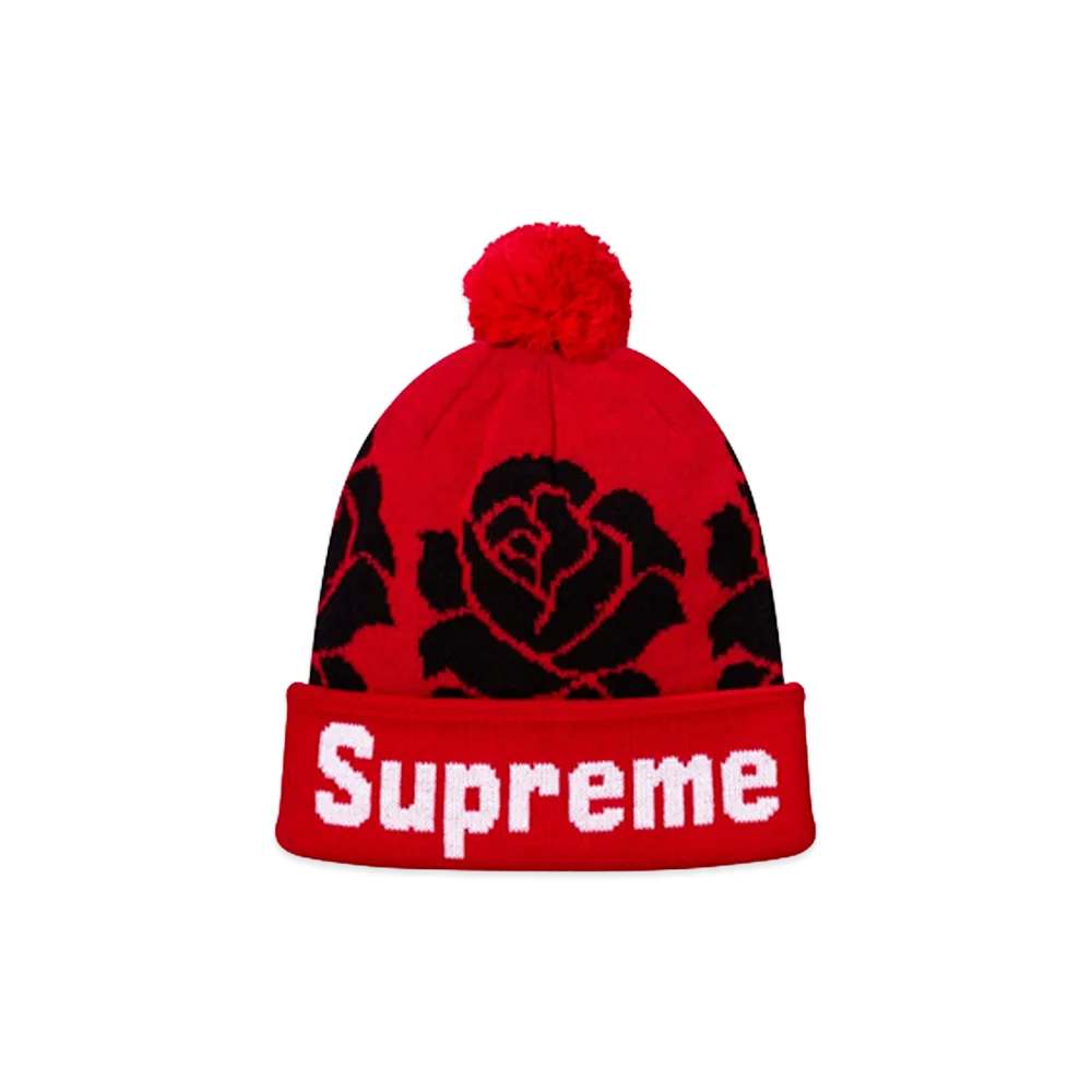Supreme Rose Beanie "Red"
