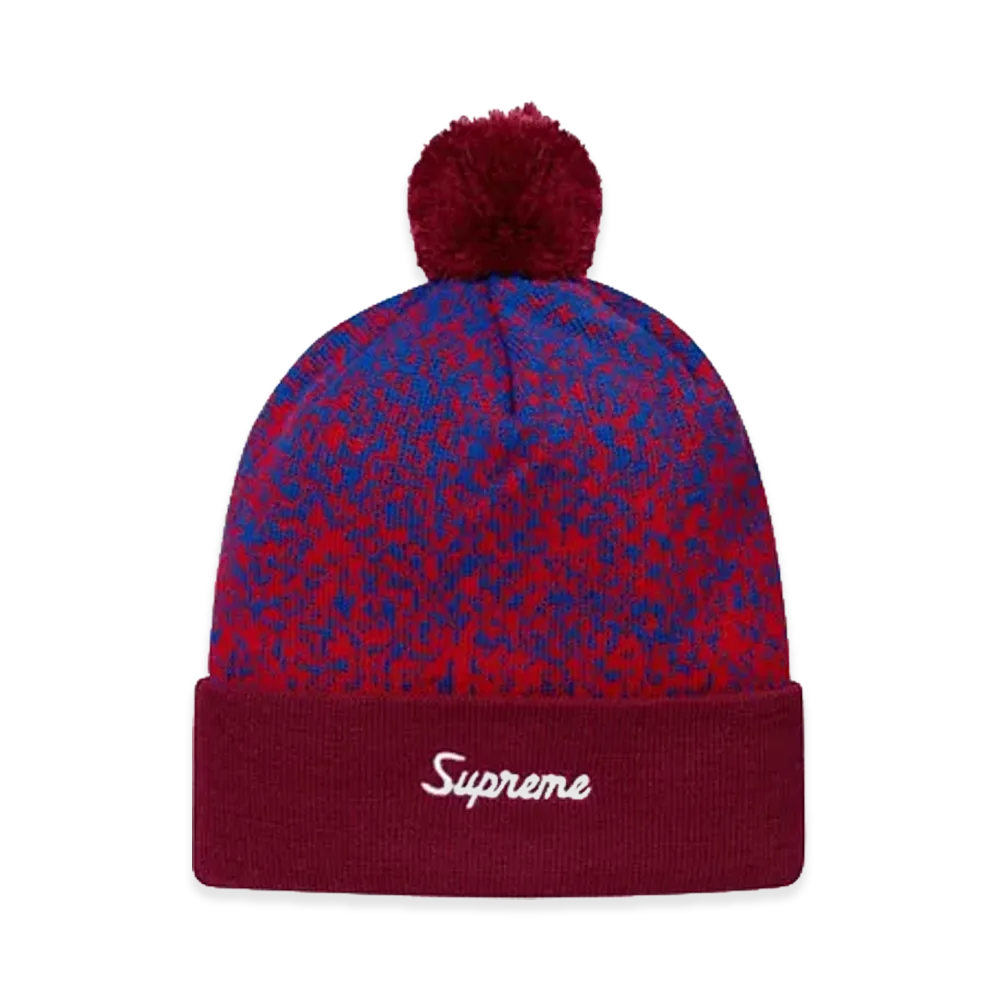 Supreme Speckle Beanie "Burgundy"