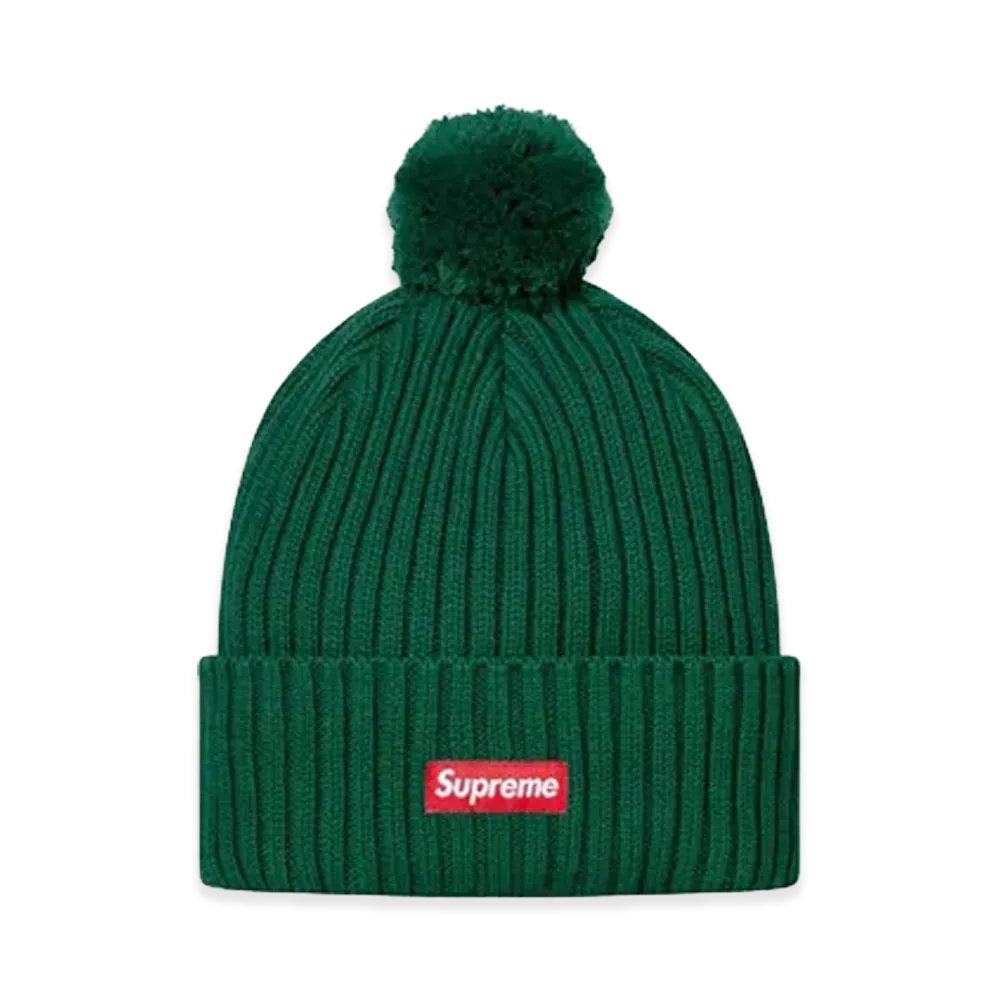 Supreme Ribbed Beanie (12FW) "Green"