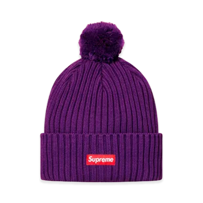 Supreme Ribbed Beanie (12FW) "Purple"