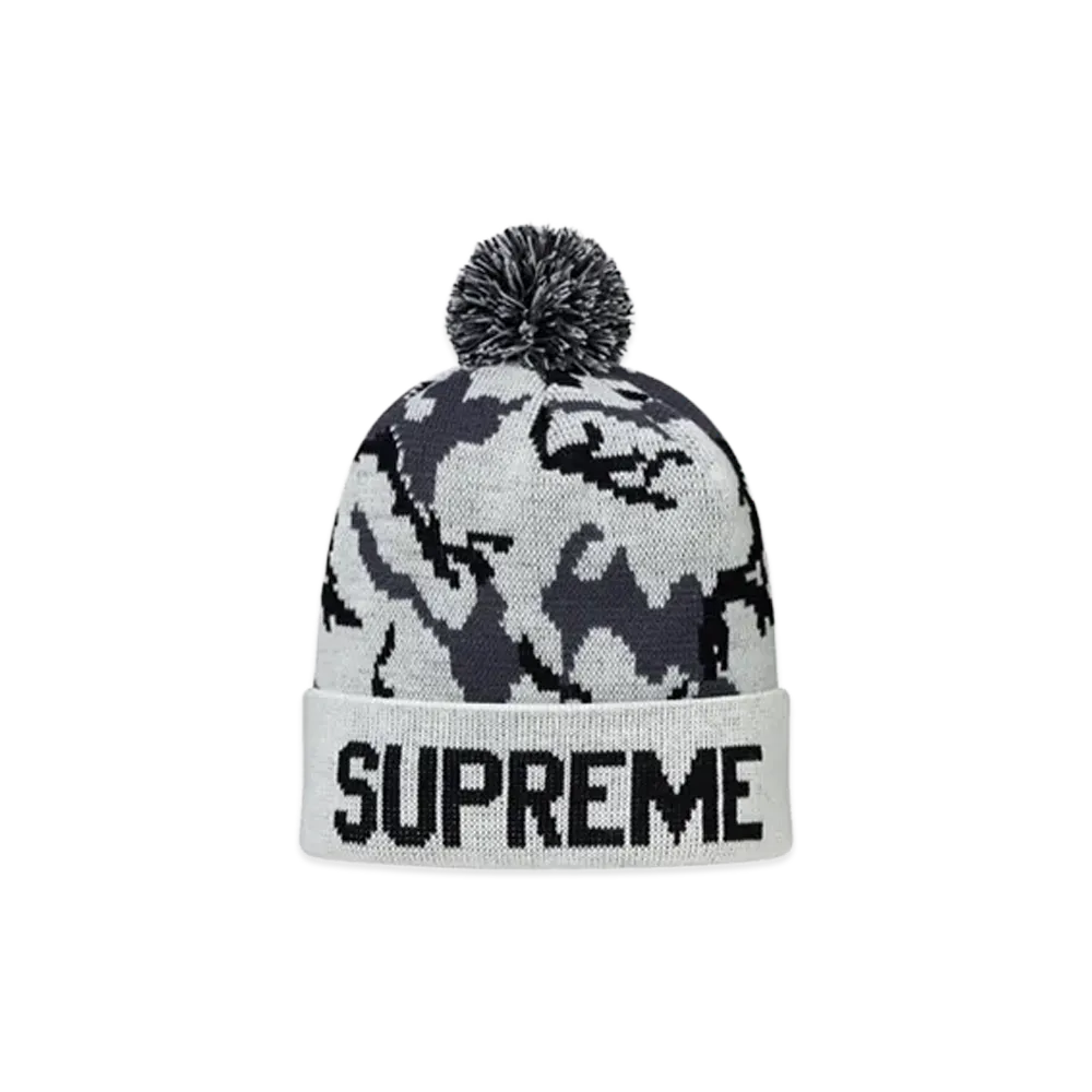 Supreme Camo Beanie "Snow Camo"