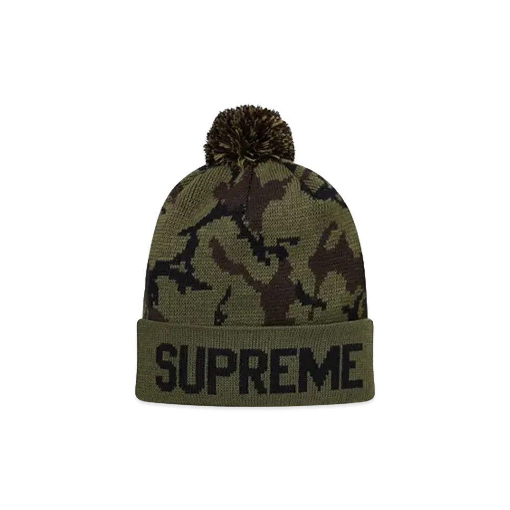 Supreme Camo Beanie "Woodland Camo"