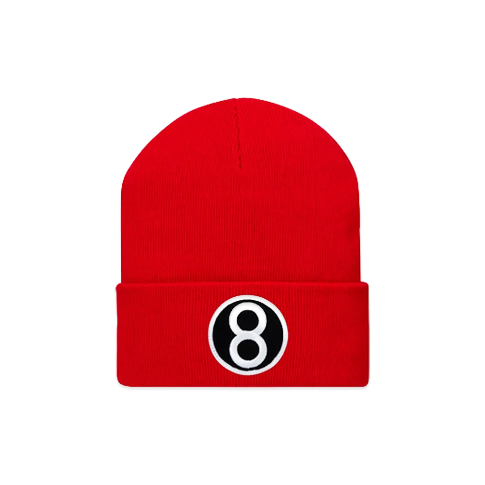 Supreme 8 Ball Beanie "Red"