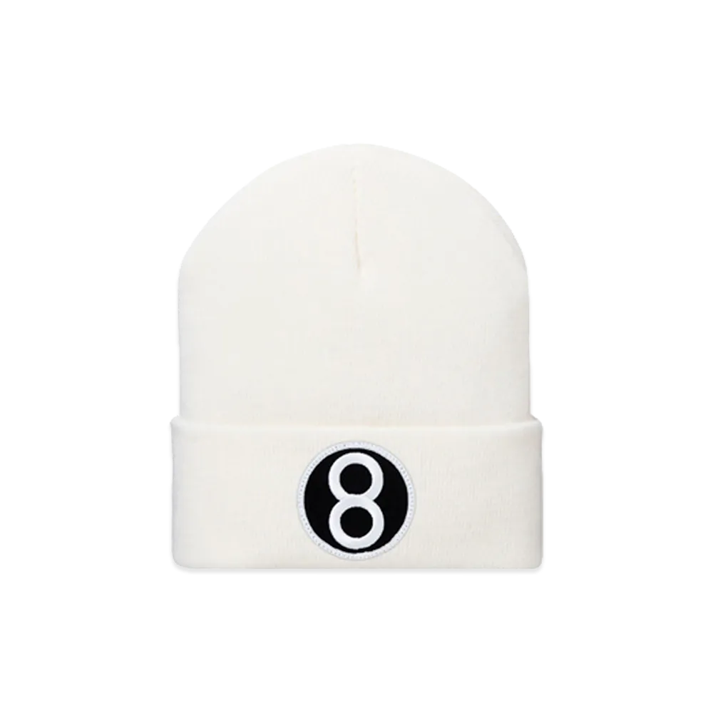 Supreme 8 Ball Beanie "White"