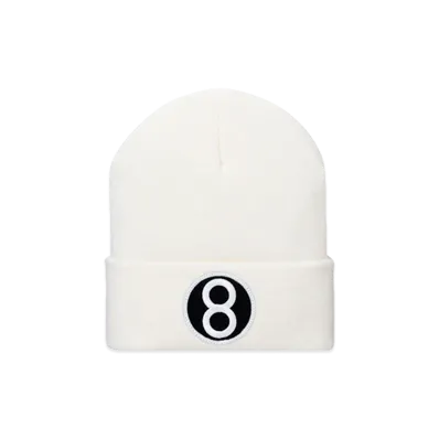 Supreme 8 Ball Beanie "White"