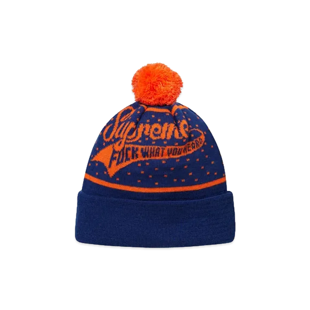 Supreme Donut Beanie "Navy"