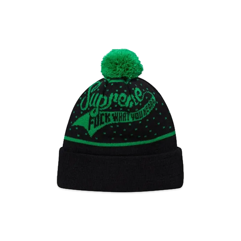 Supreme Donut Beanie "Black"