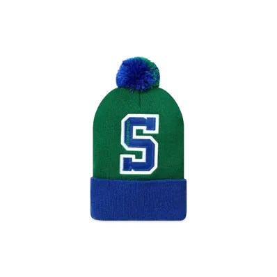Supreme Team Beanie "Green/Blue"