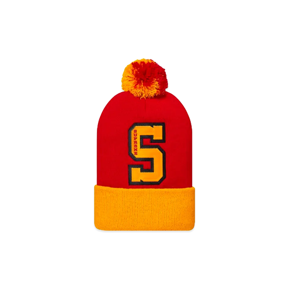 Supreme Team Beanie "Red/Gold"