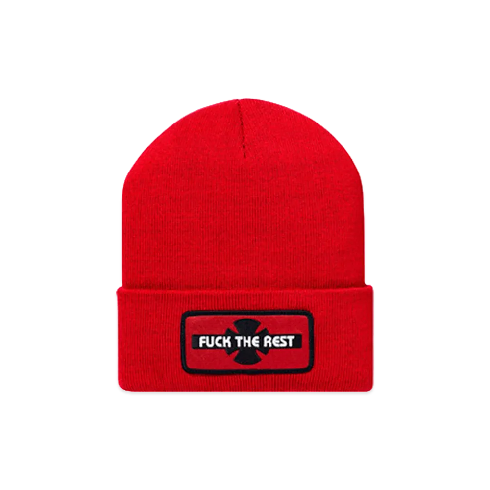 Supreme Independent Beanie "Red"