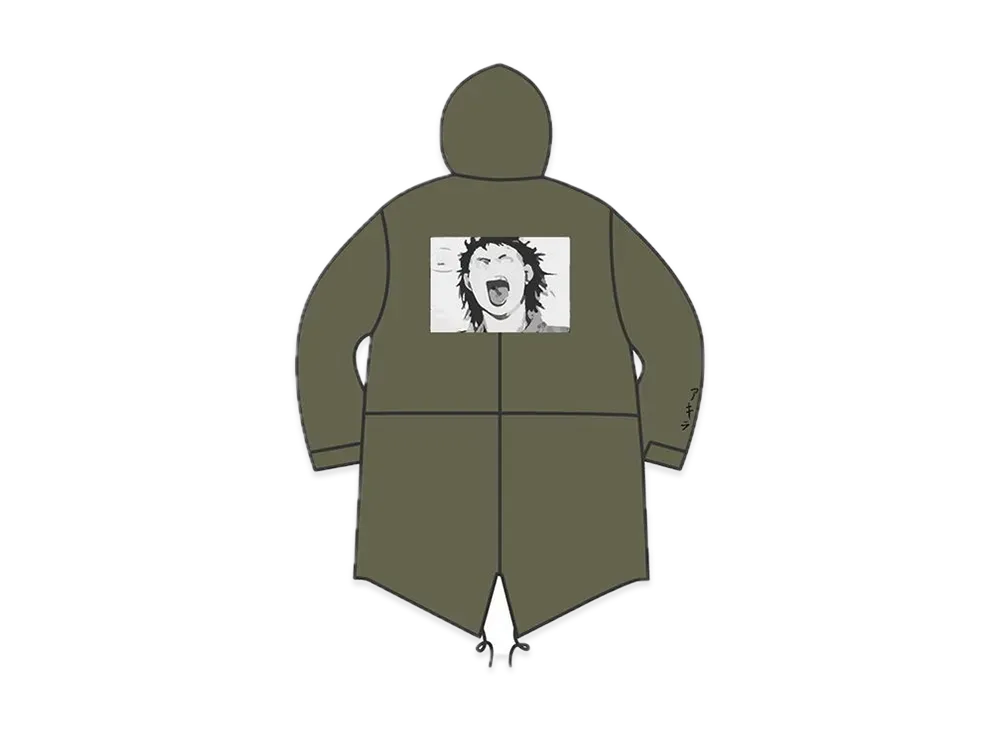 Supreme / AKIRA Fishtail Parka "Olive"