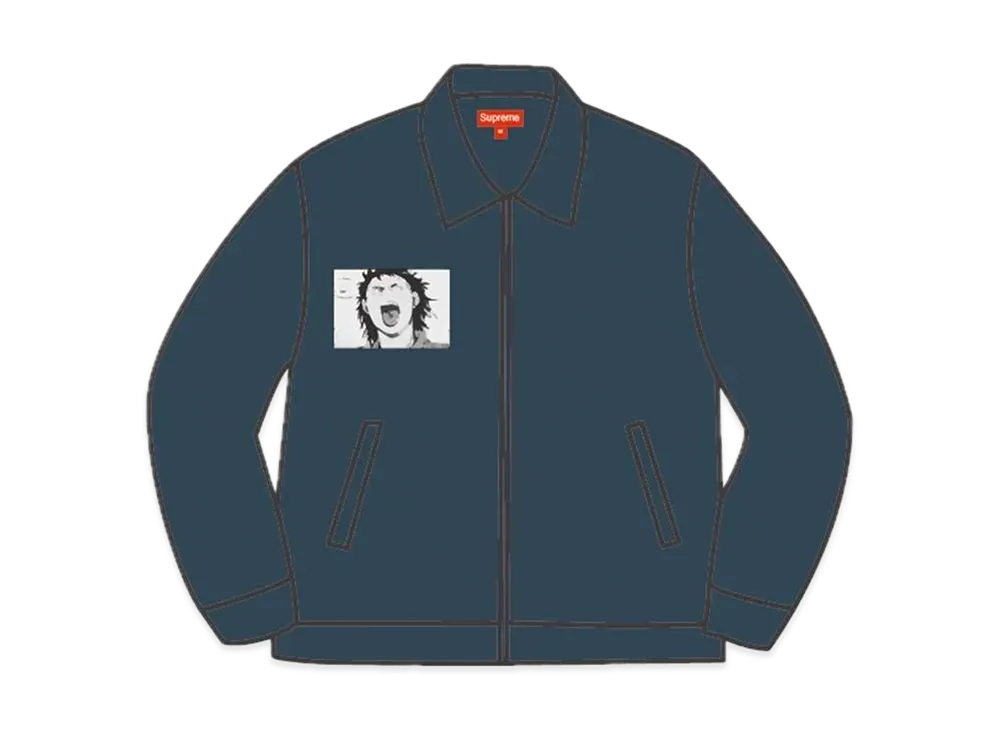 Supreme x AKIRA Work Jacket "navy"