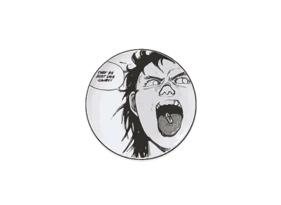 Supreme / AKIRA Pill Ceramic Plate "White"