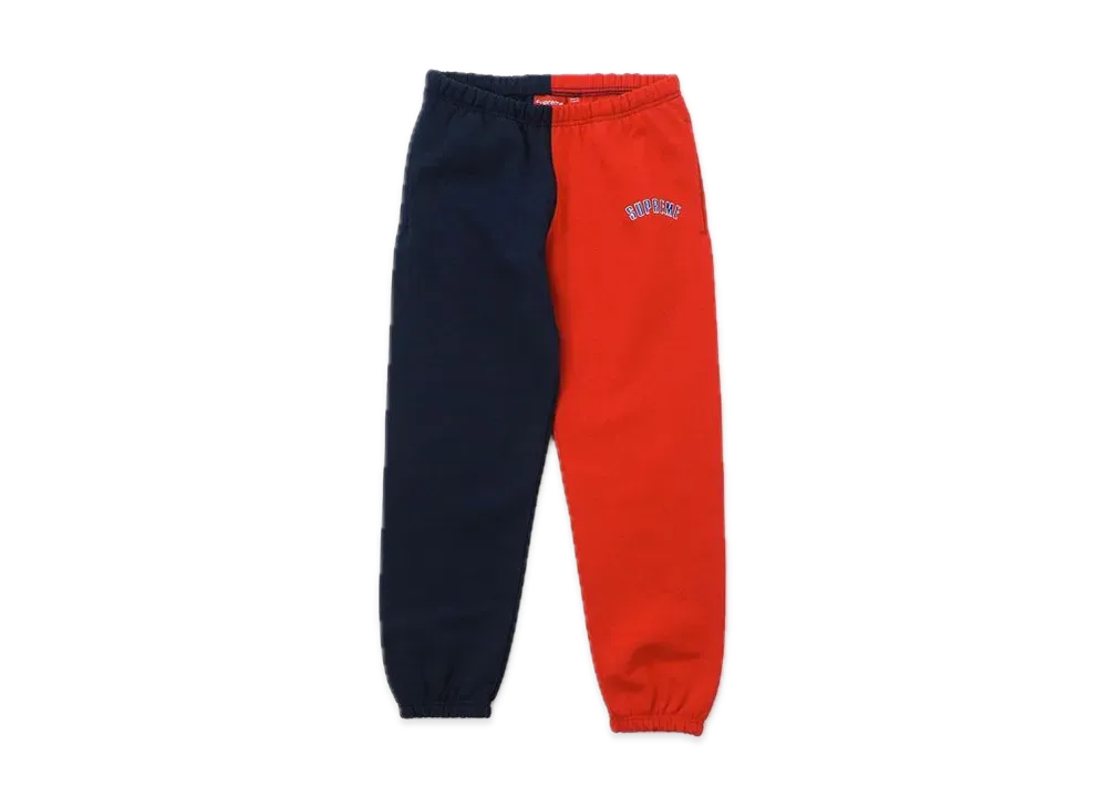 Supreme Split Sweatpant "Navy"