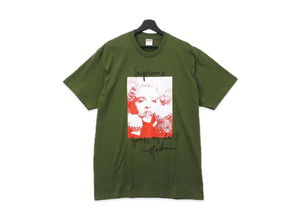 シュプリーム マドンナ Tシャツ "オリーブ"