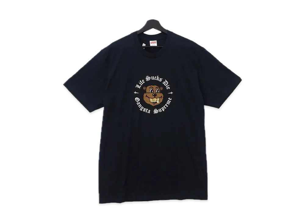 Supreme Life Sucks Die Tee "Navy"