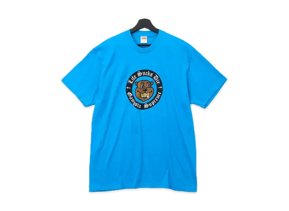Supreme Life Sucks Die Tee "Blue"