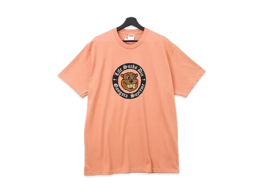 Supreme Life Sucks Die Tee "Terra Cotta"