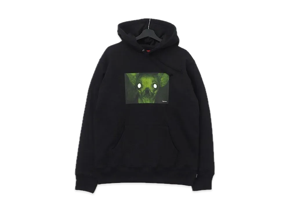 Supreme / Chris Cunningham Chihuahua Hooded Sweatshirt "Black"