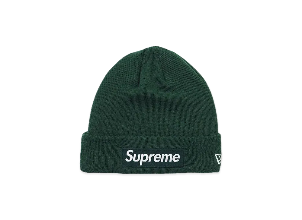 Supreme Box Logo Beanie "Green" (18FW)