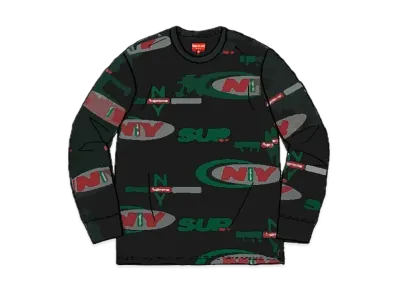 Supreme NY Waffle Thermal "Black"