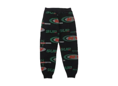 Supreme NY Waffle Thermal Pant "Black"