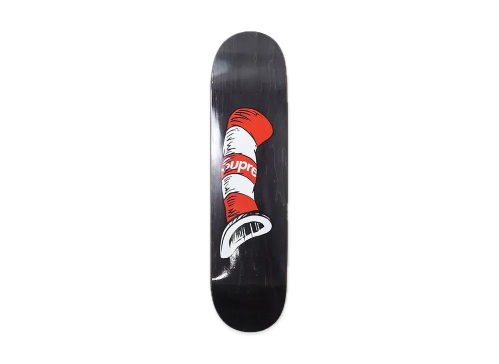 Supreme / Cat In The Hat skateboard "Black"