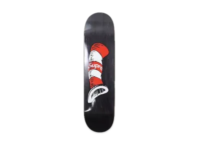 Supreme / Cat In The Hat skateboard "Black"