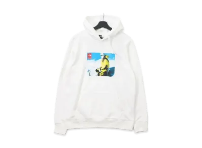 Supreme x The North Face Hooded Sweatshirt "White"