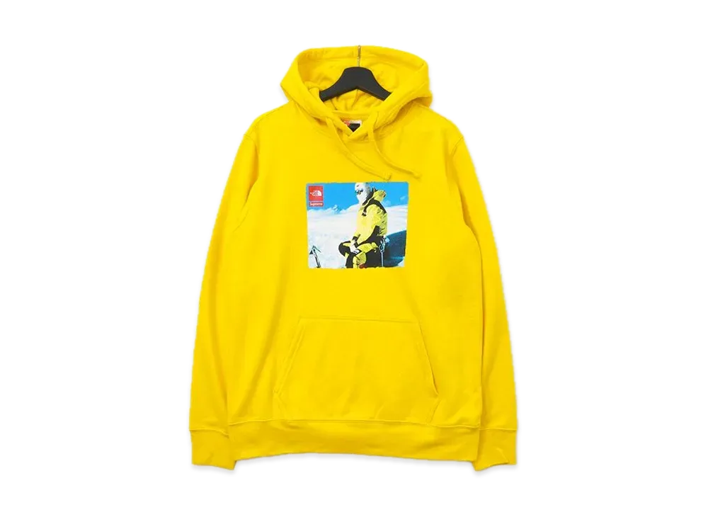 Supreme x The North Face Hooded Sweatshirt "Yellow"
