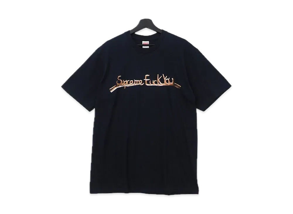 Supreme Fuck You Tee "navy"