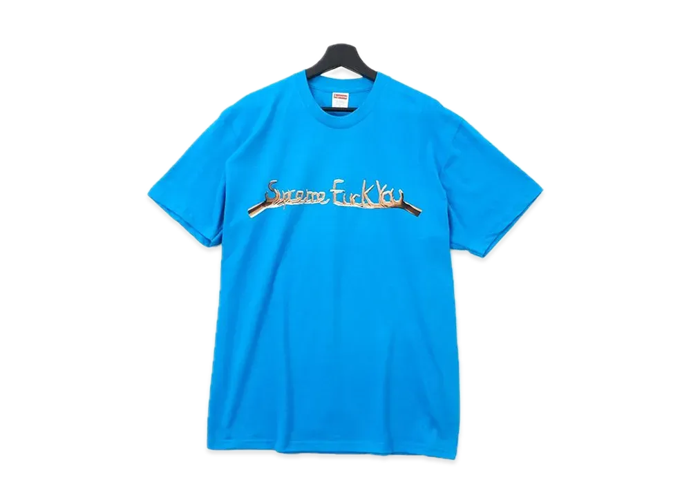 Supreme Fuck You Tee "Blue"