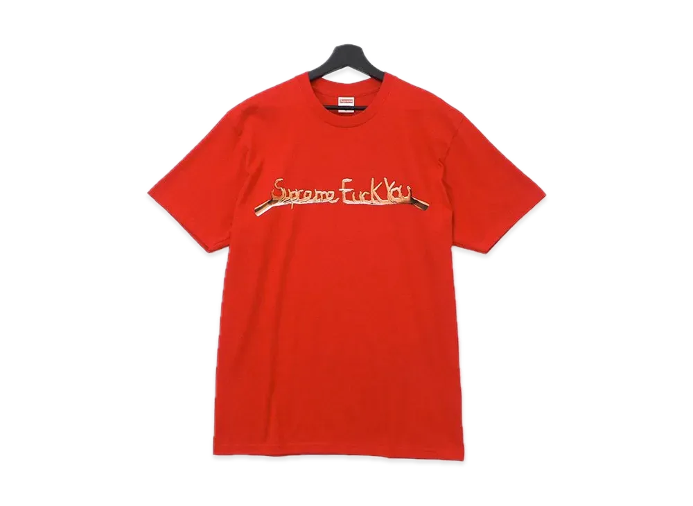 Supreme Fuck You Tee "Red"