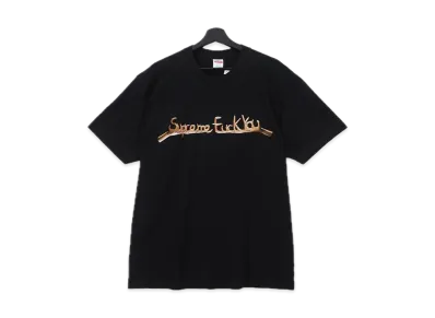 Supreme Fuck You Tee "Black"