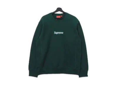 Supreme Box Logo Crewneck Sweatshirt "Green" (18FW)