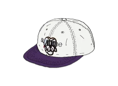 Supreme Bone Classic Logo 6-Panel "White"