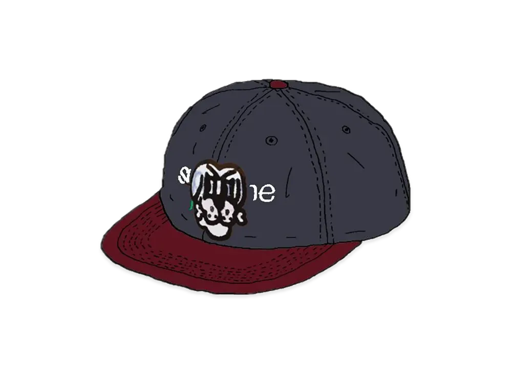 Supreme Bone Classic Logo 6-Panel "navy"