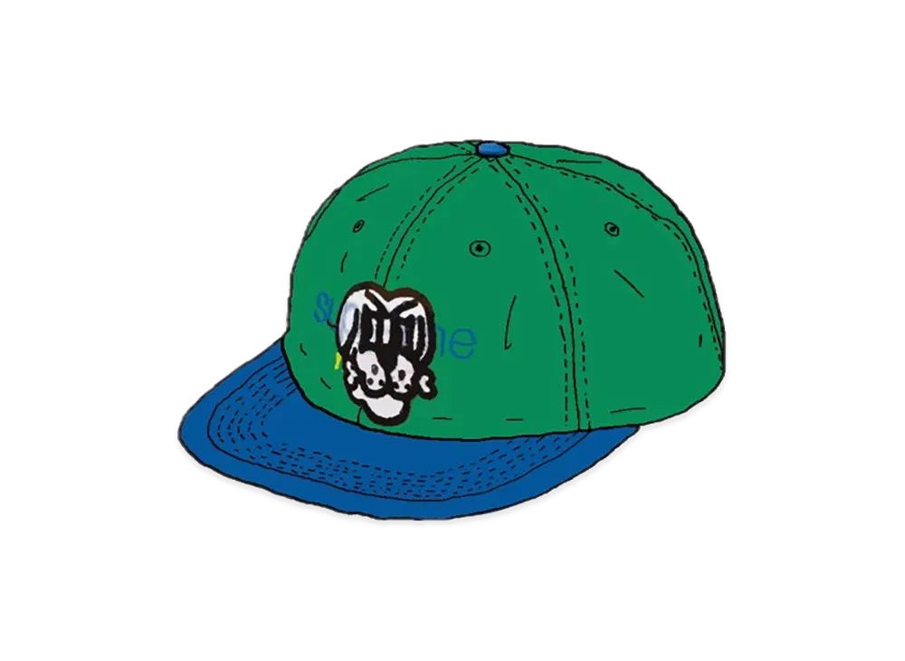 Supreme Bone Classic Logo 6-Panel "Green"