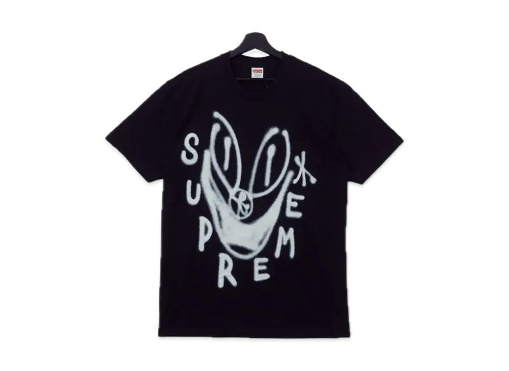 シュプリーム スマイル Tシャツ "ブラック"