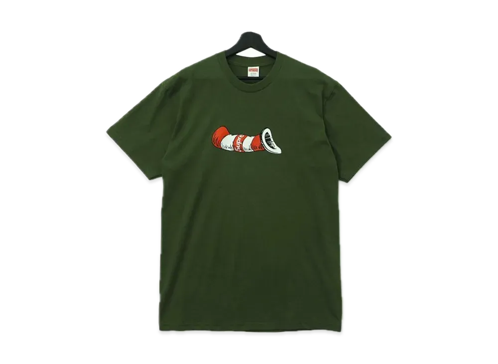 Supreme Cat In The Hat Tee "Olive"