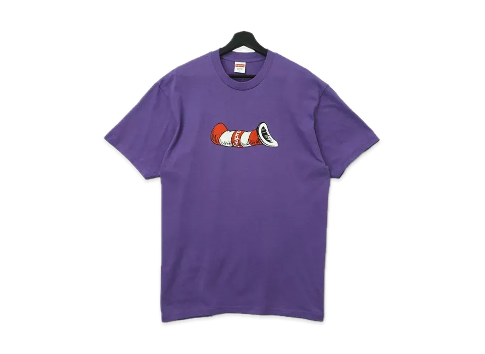 Supreme Cat In The Hat Tee "Purple"