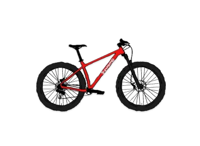 Supreme x Santa Cruz Chameleon 27.5′′ Bike "Red"
