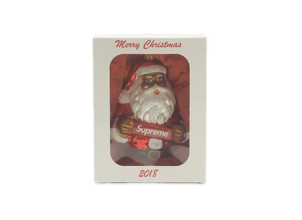 Supreme Christmas Santa Ornament 2018 Brand New | eBay supreme