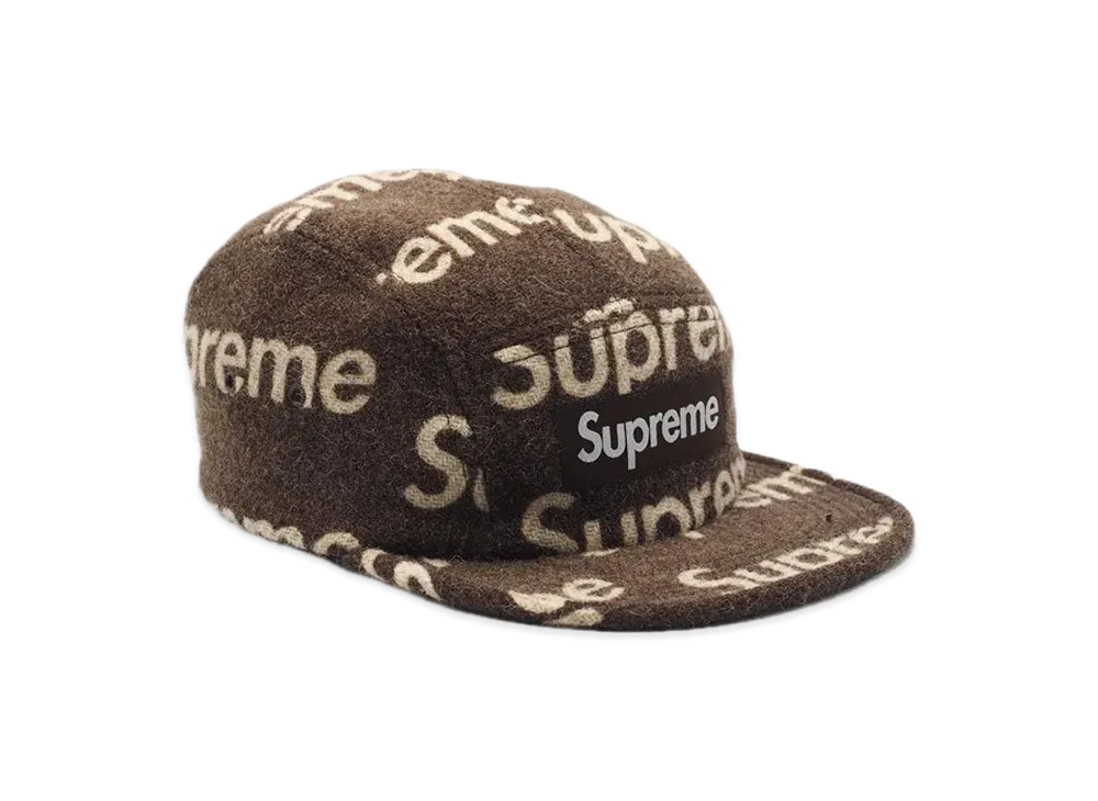 Supreme / Harris Tweed® Camp Cap "Brown"