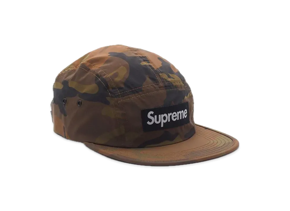 Supreme Reflective Camo Camp Cap "Orange Camo "